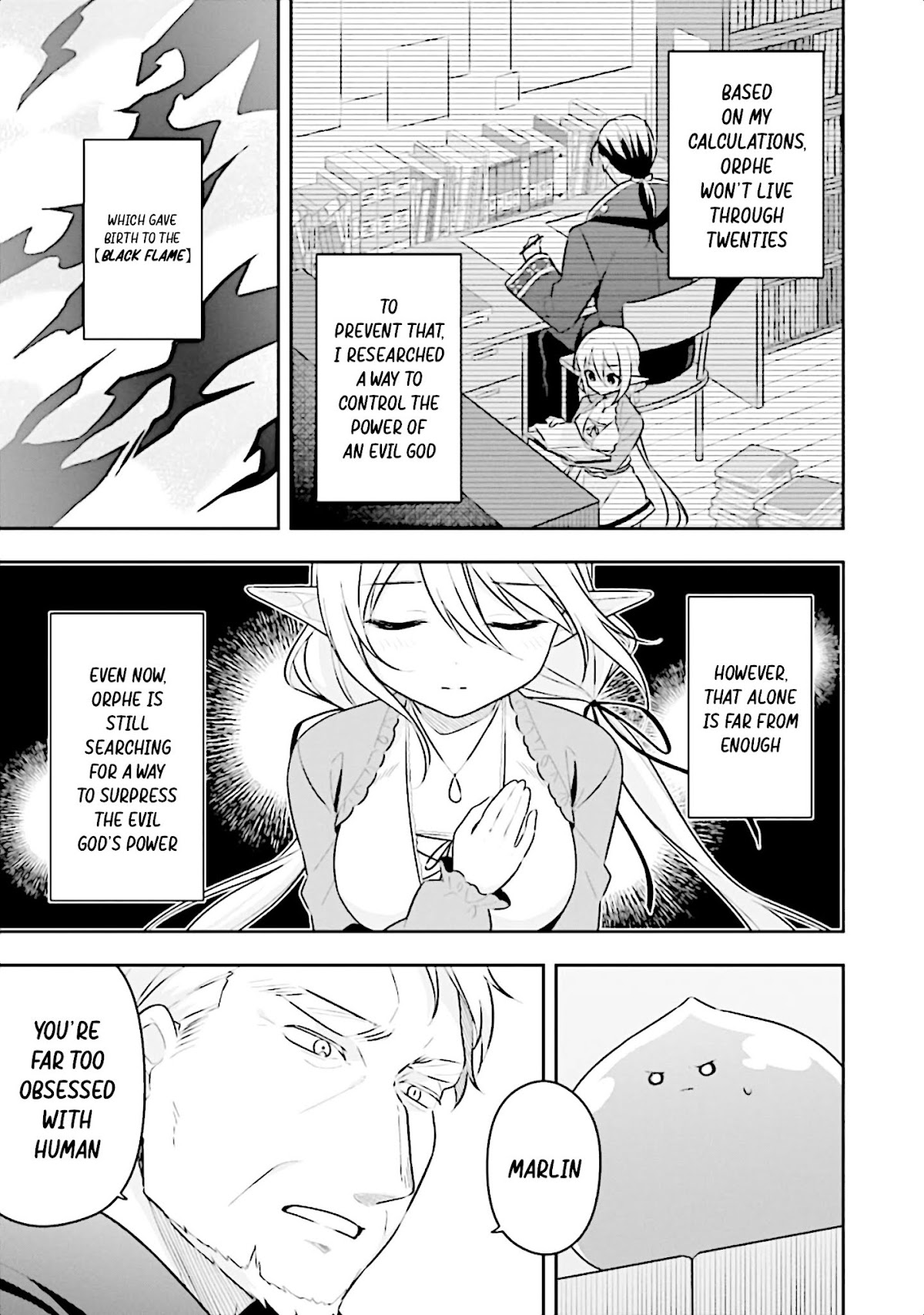 Slime Reincarnation. The Great Sage is Hugged by His Adopted Elf Daughter Chapter 13 page 25 - Chapter 13