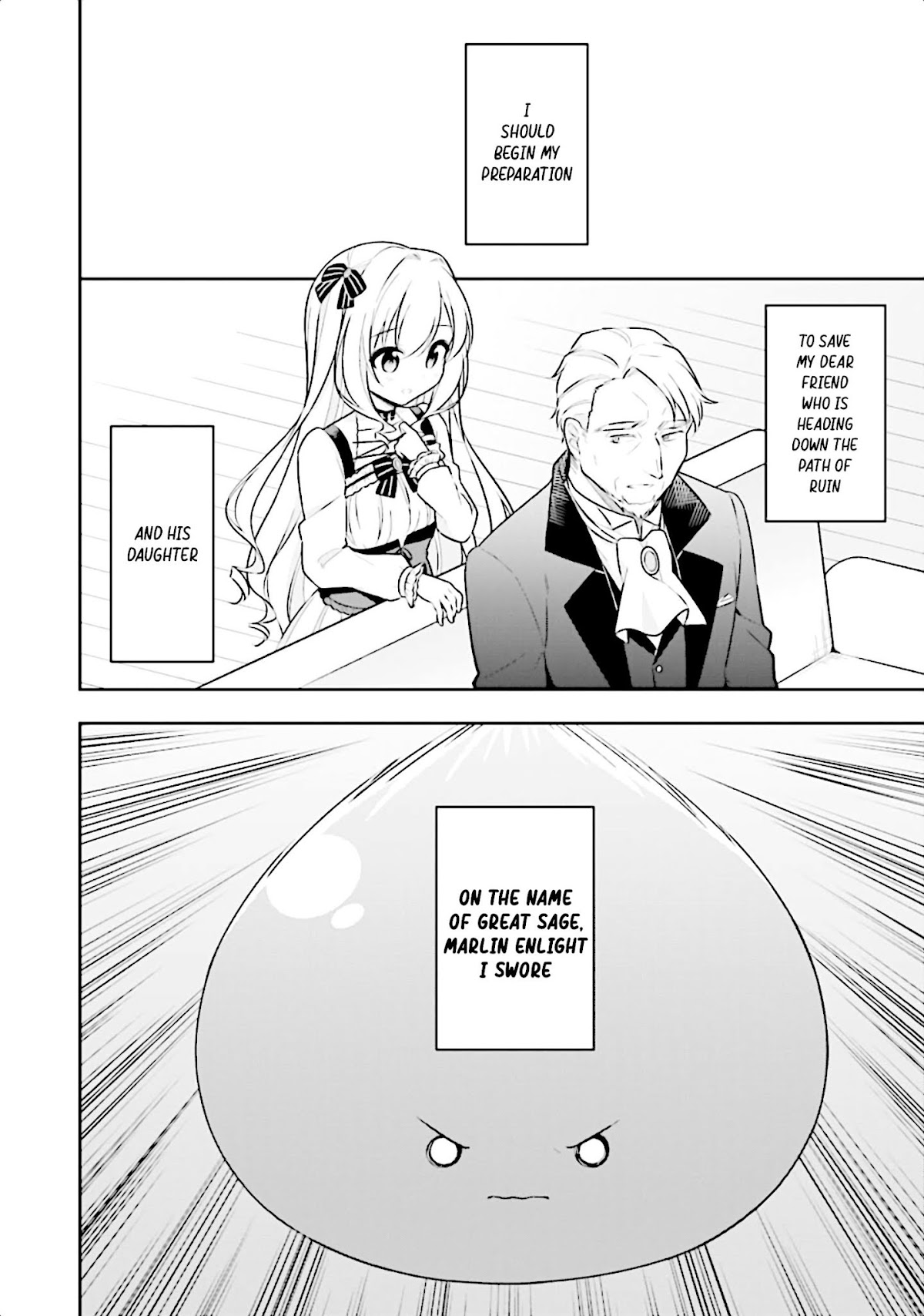 Slime Reincarnation. The Great Sage is Hugged by His Adopted Elf Daughter Chapter 13 page 36 - Chapter 13