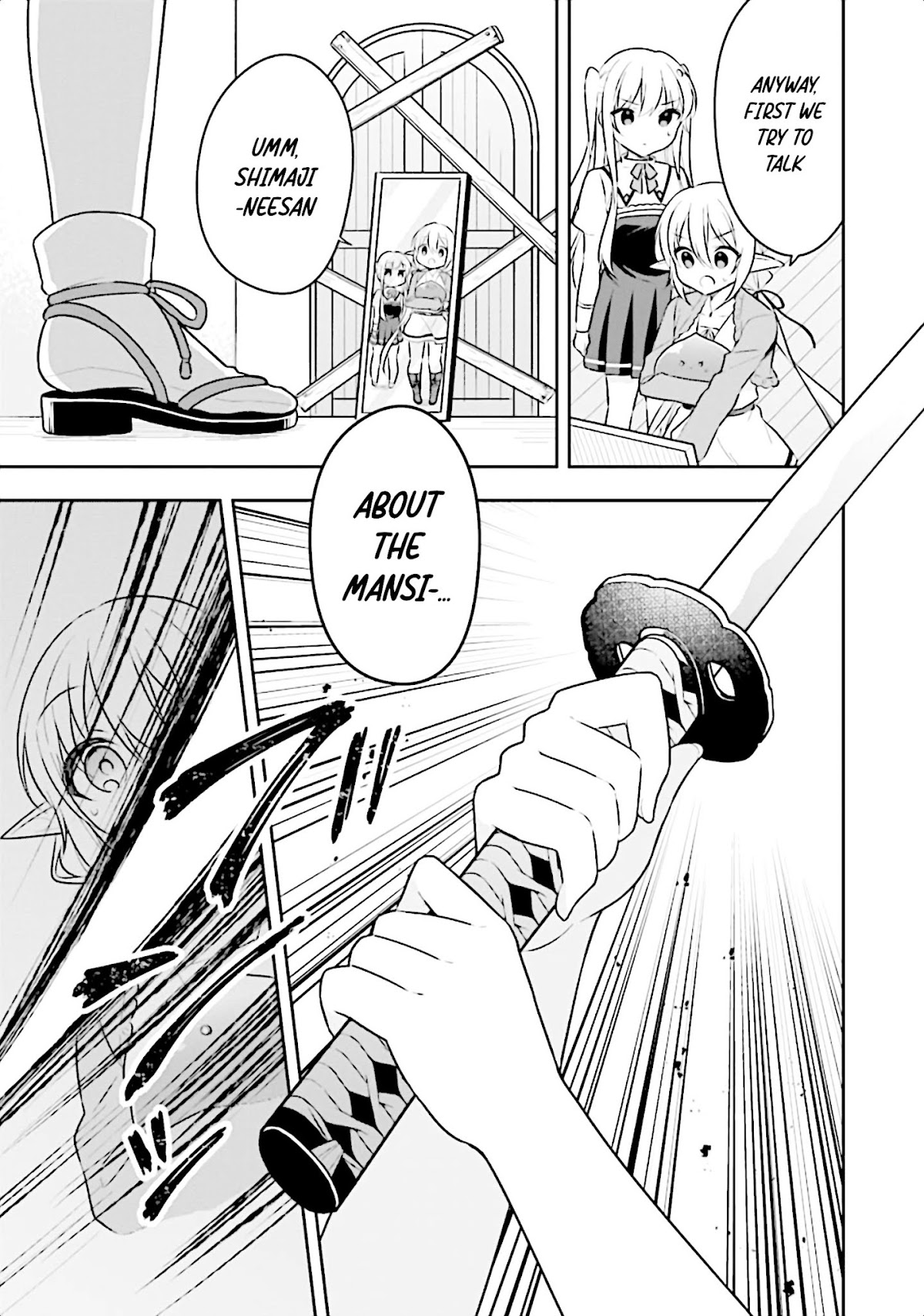 Slime Reincarnation. The Great Sage is Hugged by His Adopted Elf Daughter Chapter 14 page 28 - Chapter 14