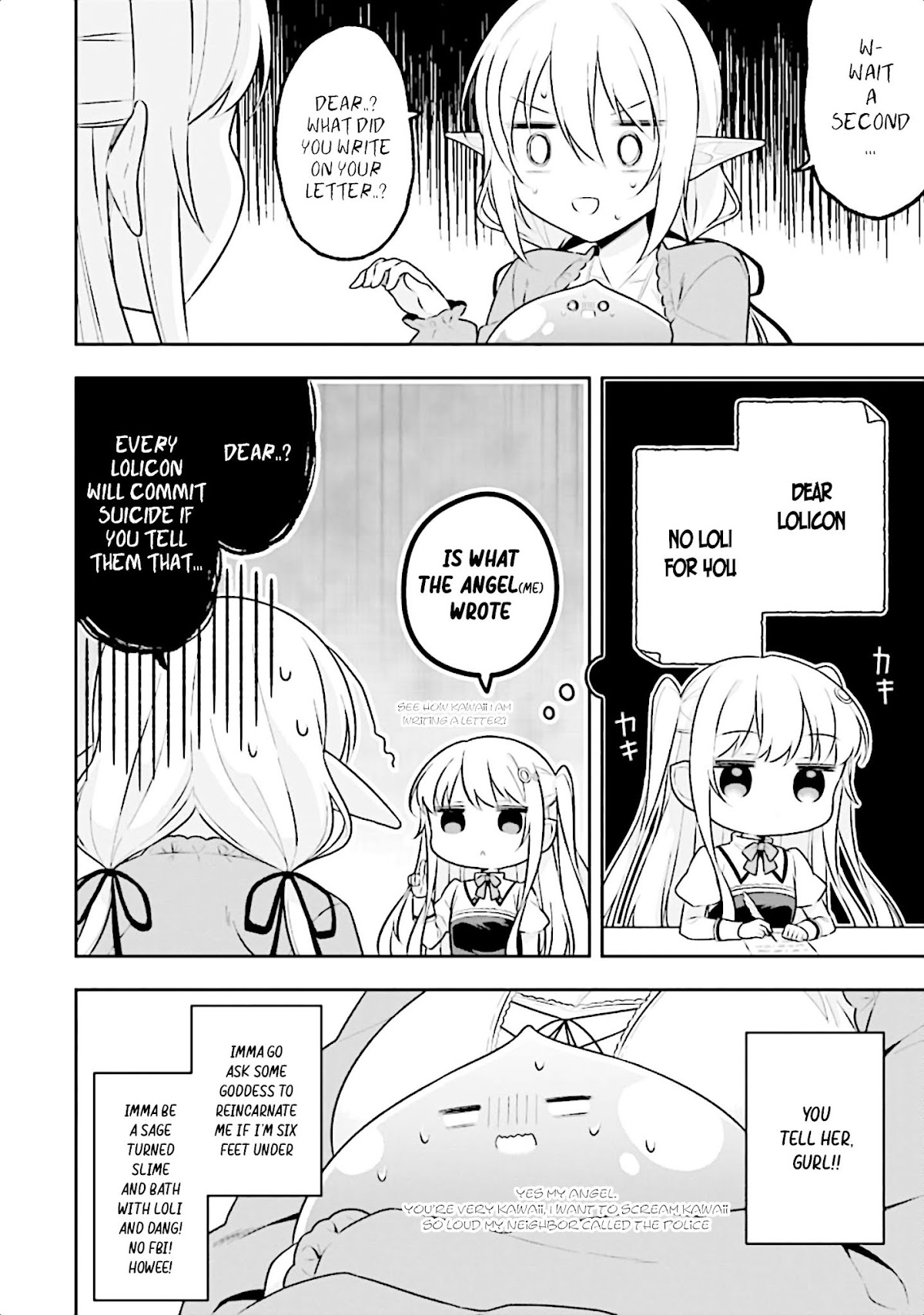 Slime Reincarnation. The Great Sage is Hugged by His Adopted Elf Daughter Chapter 14 page 31 - Chapter 14