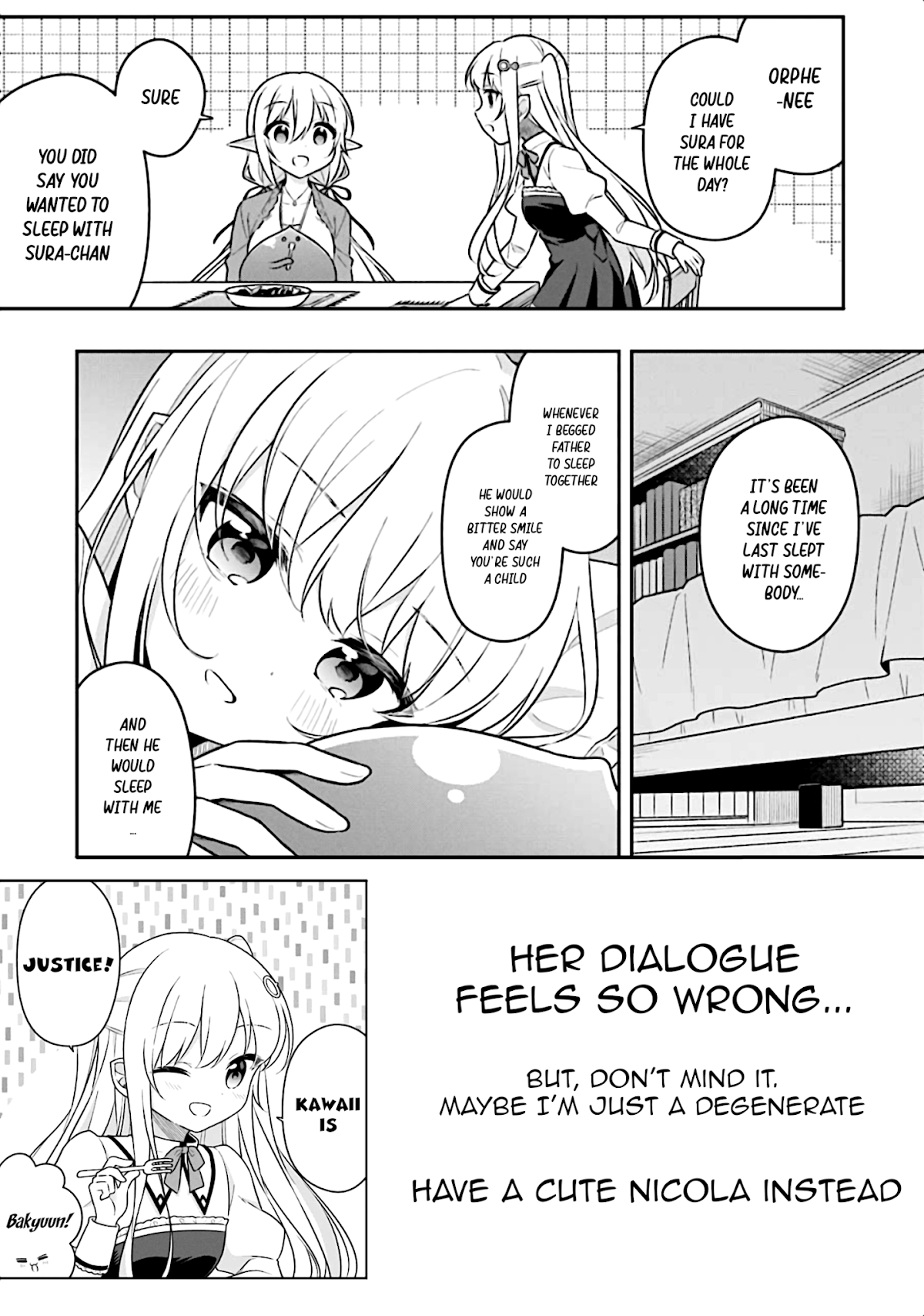 Slime Reincarnation. The Great Sage is Hugged by His Adopted Elf Daughter Chapter 14 page 32 - Chapter 14