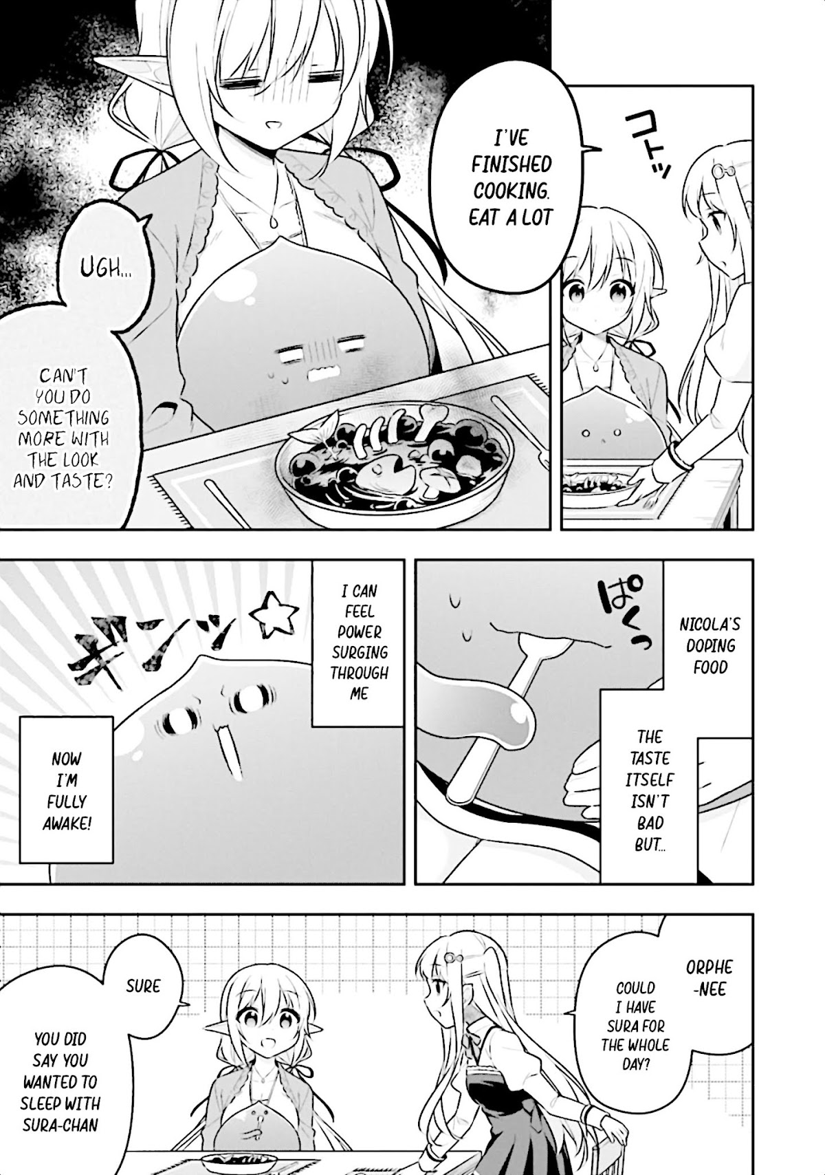 Slime Reincarnation. The Great Sage is Hugged by His Adopted Elf Daughter Chapter 14 page 4 - Chapter 14
