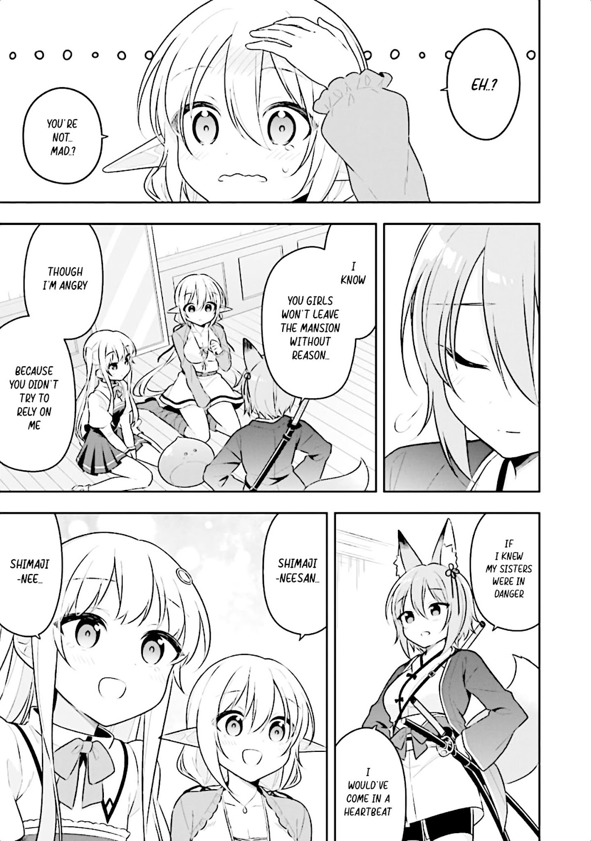 Slime Reincarnation. The Great Sage is Hugged by His Adopted Elf Daughter Chapter 15 page 24 - Chapter 15