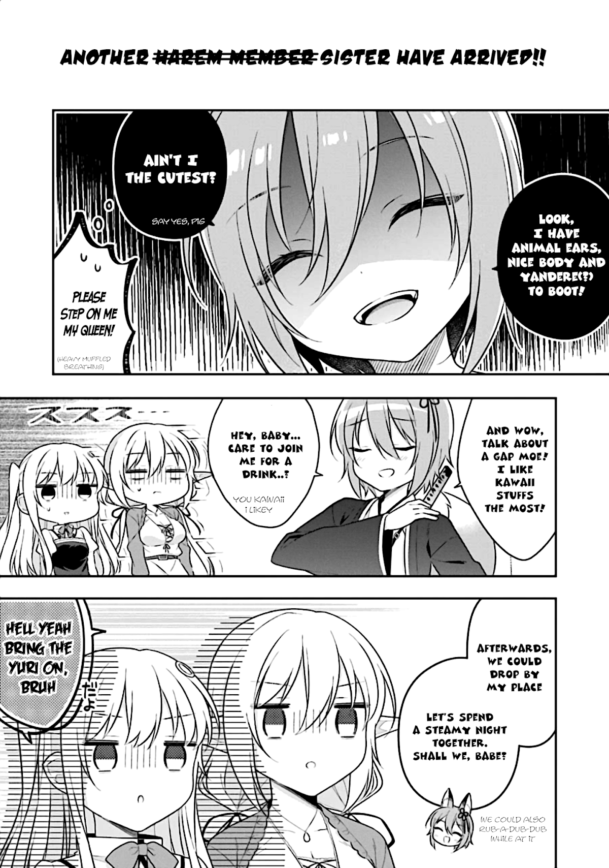 Slime Reincarnation. The Great Sage is Hugged by His Adopted Elf Daughter Chapter 15 page 38 - Chapter 15