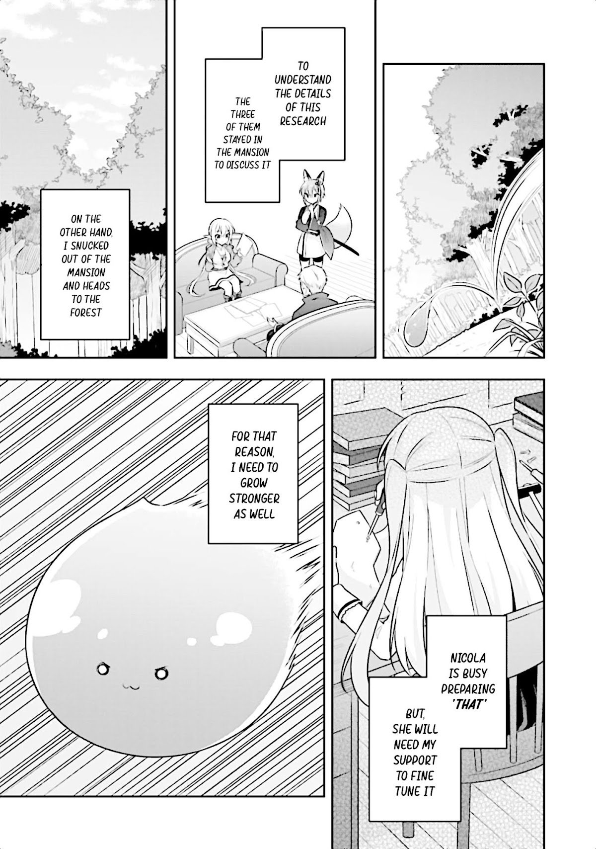 Slime Reincarnation. The Great Sage is Hugged by His Adopted Elf Daughter Chapter 16 page 22 - Chapter 16