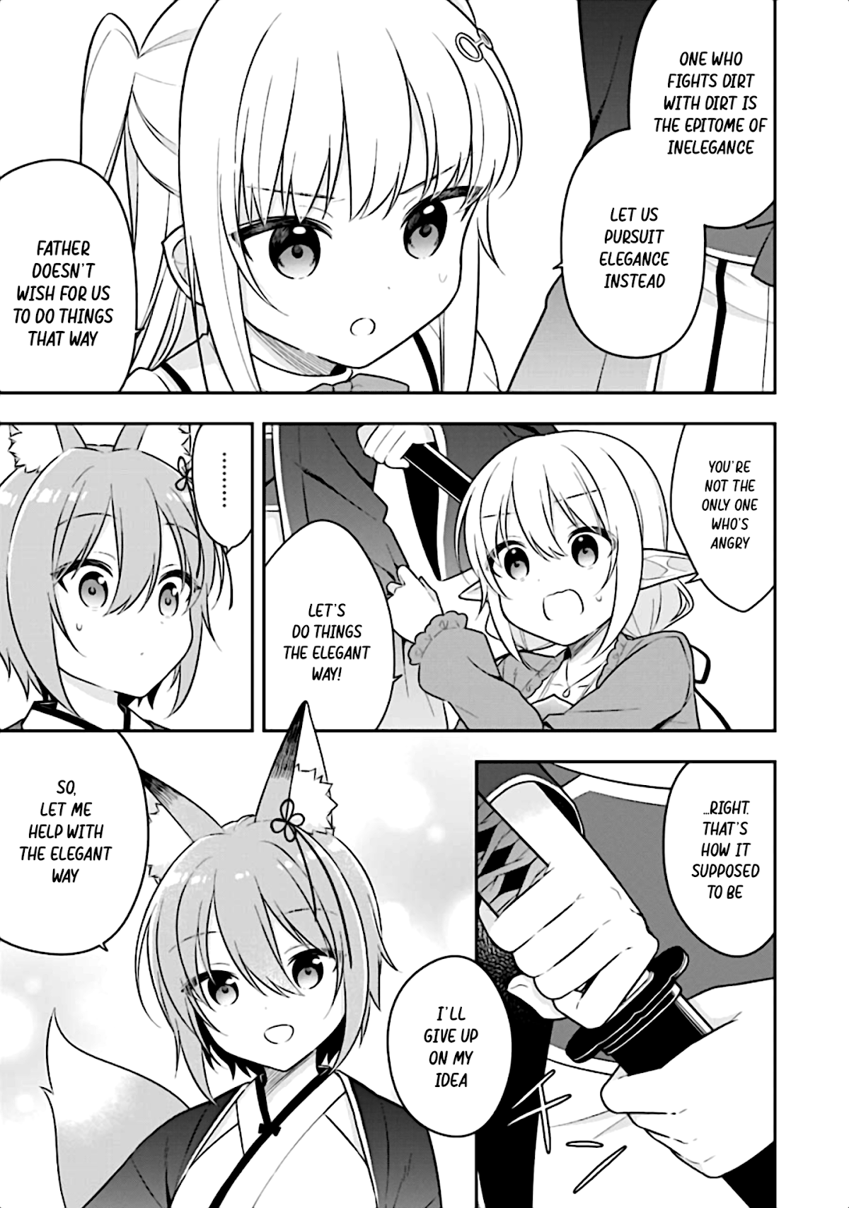 Slime Reincarnation. The Great Sage is Hugged by His Adopted Elf Daughter Chapter 16 page 6 - Chapter 16