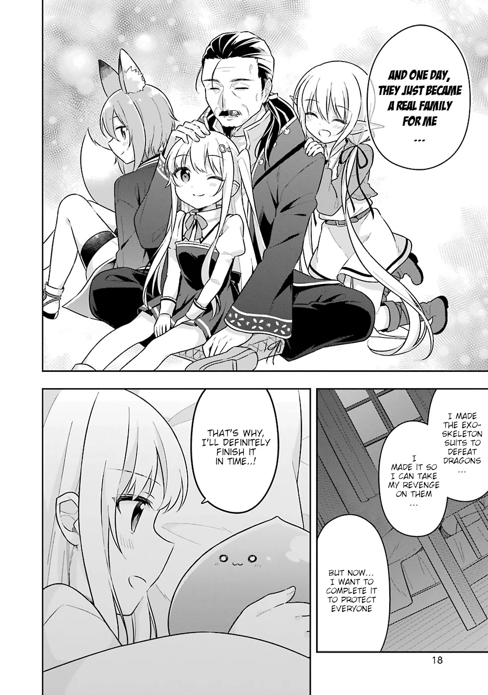 Slime Reincarnation. The Great Sage is Hugged by His Adopted Elf Daughter Chapter 17 page 17 - Chapter 17