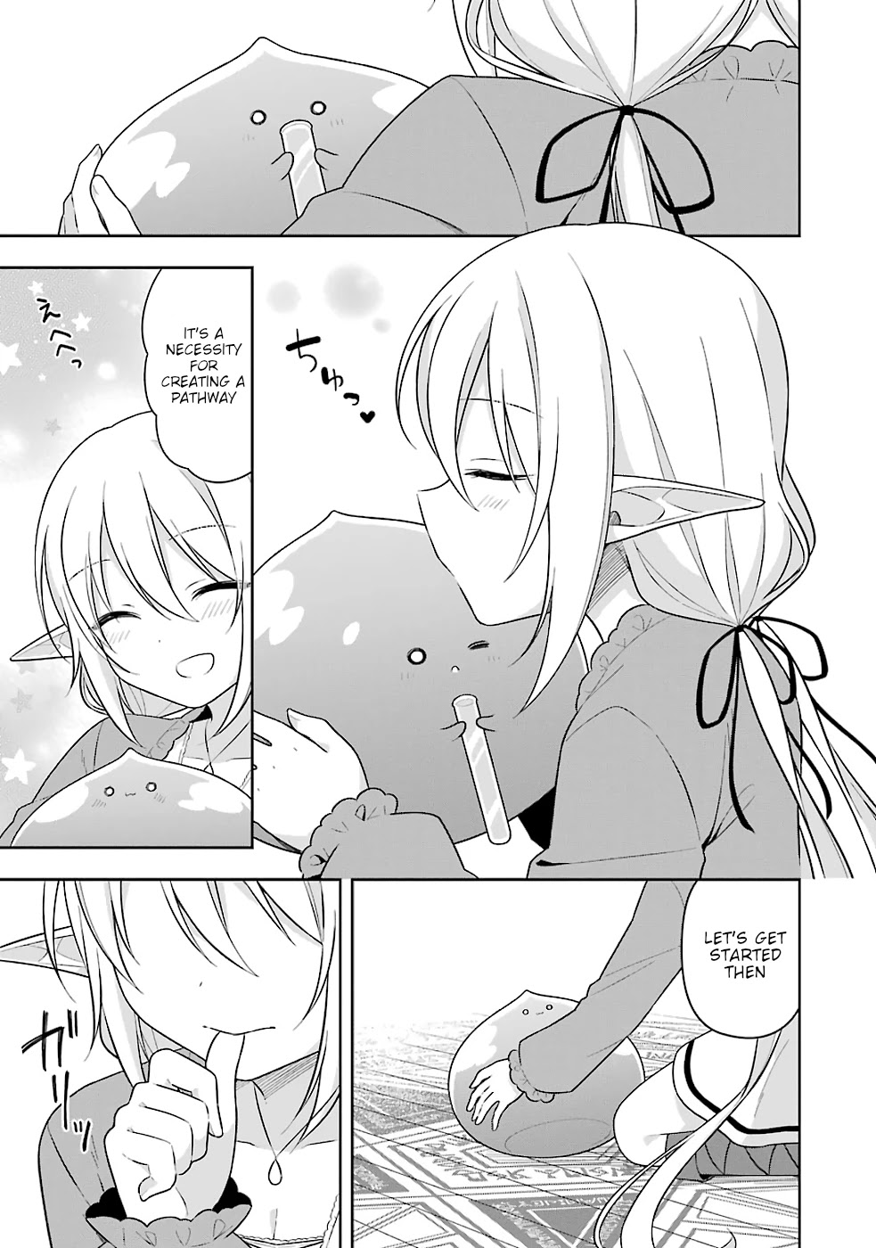 Slime Reincarnation. The Great Sage is Hugged by His Adopted Elf Daughter Chapter 17 page 32 - Chapter 17