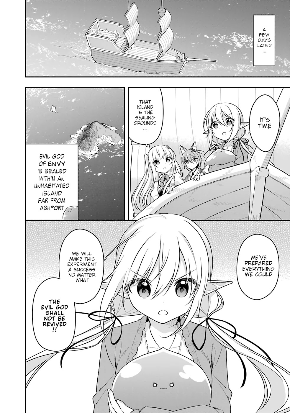 Slime Reincarnation. The Great Sage is Hugged by His Adopted Elf Daughter Chapter 17 page 36 - Chapter 17