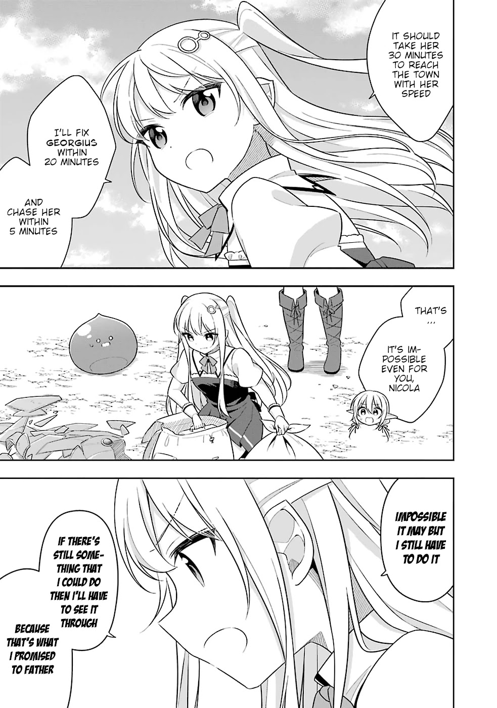 Slime Reincarnation. The Great Sage is Hugged by His Adopted Elf Daughter Chapter 19 page 24 - Chapter 19