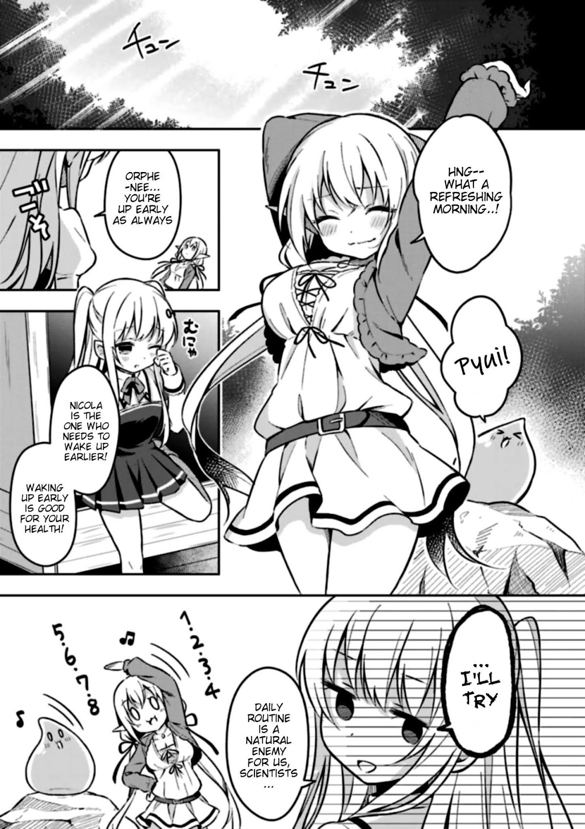 Slime Reincarnation. The Great Sage is Hugged by His Adopted Elf Daughter Chapter 2 page 6 - Chapter 2