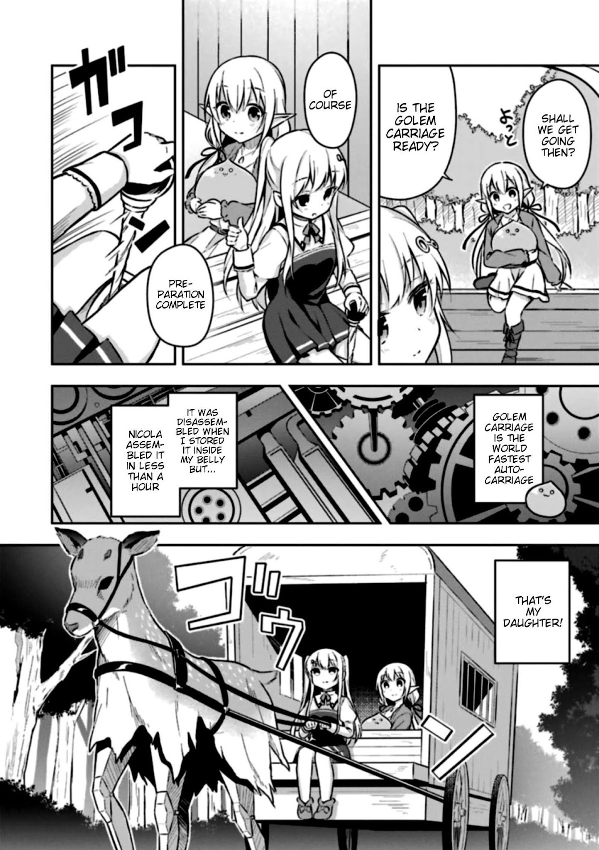 Slime Reincarnation. The Great Sage is Hugged by His Adopted Elf Daughter Chapter 2 page 7 - Chapter 2