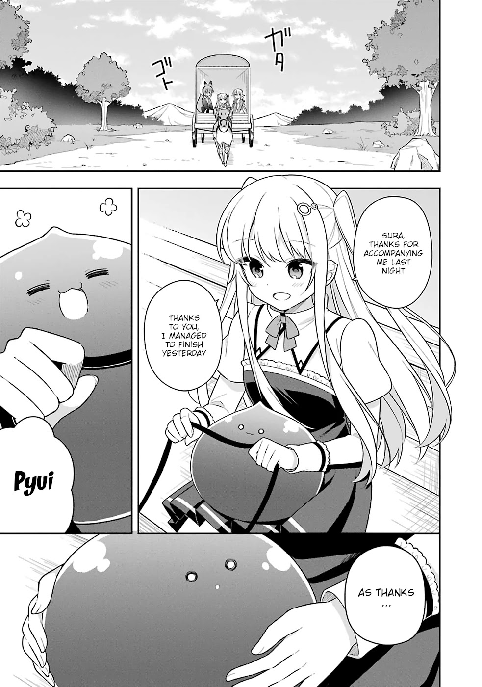 Slime Reincarnation. The Great Sage is Hugged by His Adopted Elf Daughter Chapter 21 page 22 - Chapter 21