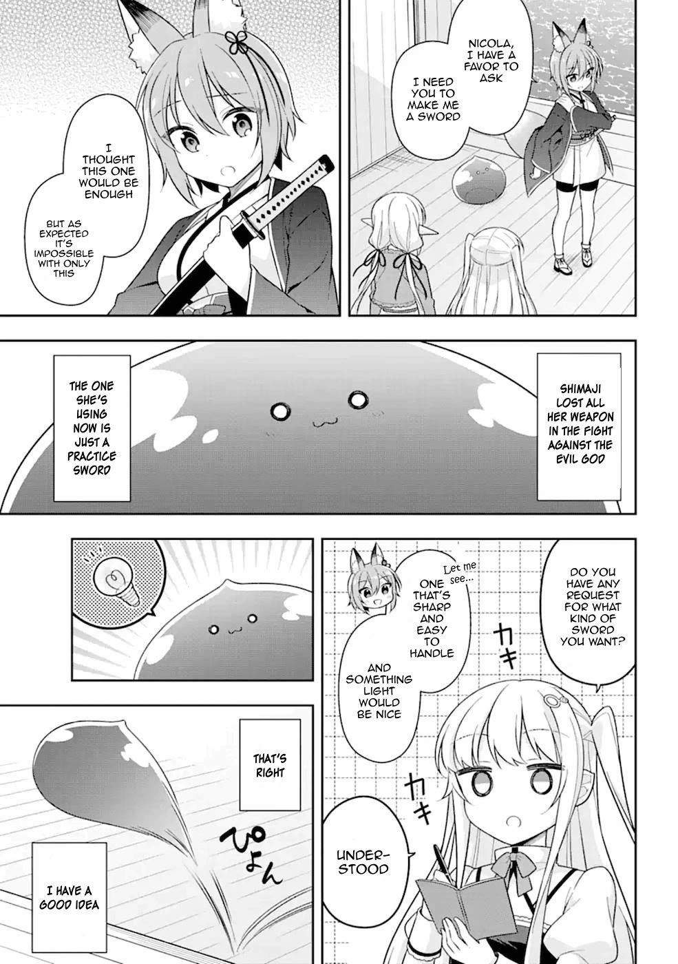 Slime Reincarnation. The Great Sage is Hugged by His Adopted Elf Daughter Chapter 22.2 page 4 - Chapter 22.2