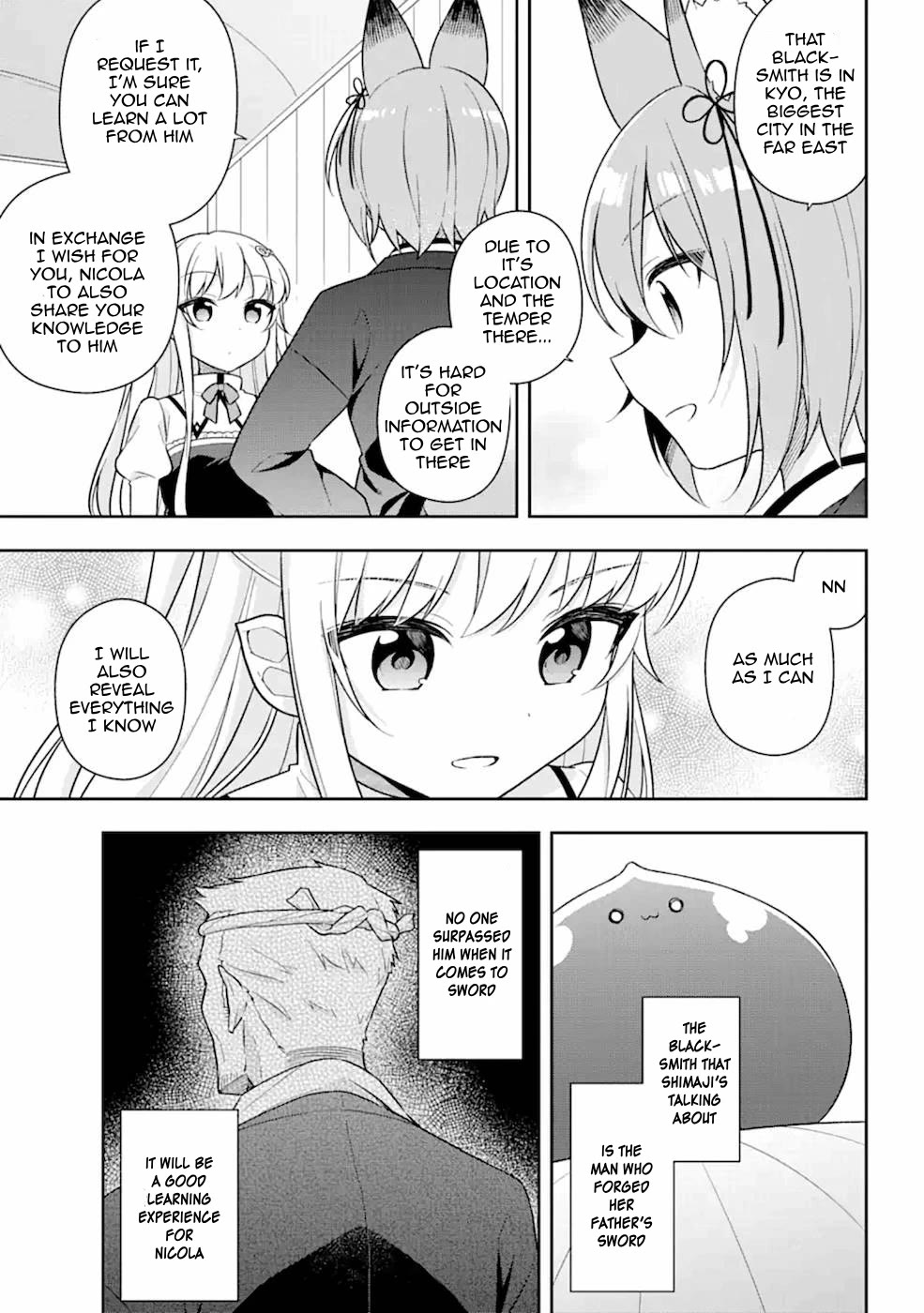 Slime Reincarnation. The Great Sage is Hugged by His Adopted Elf Daughter Chapter 22.2 page 8 - Chapter 22.2