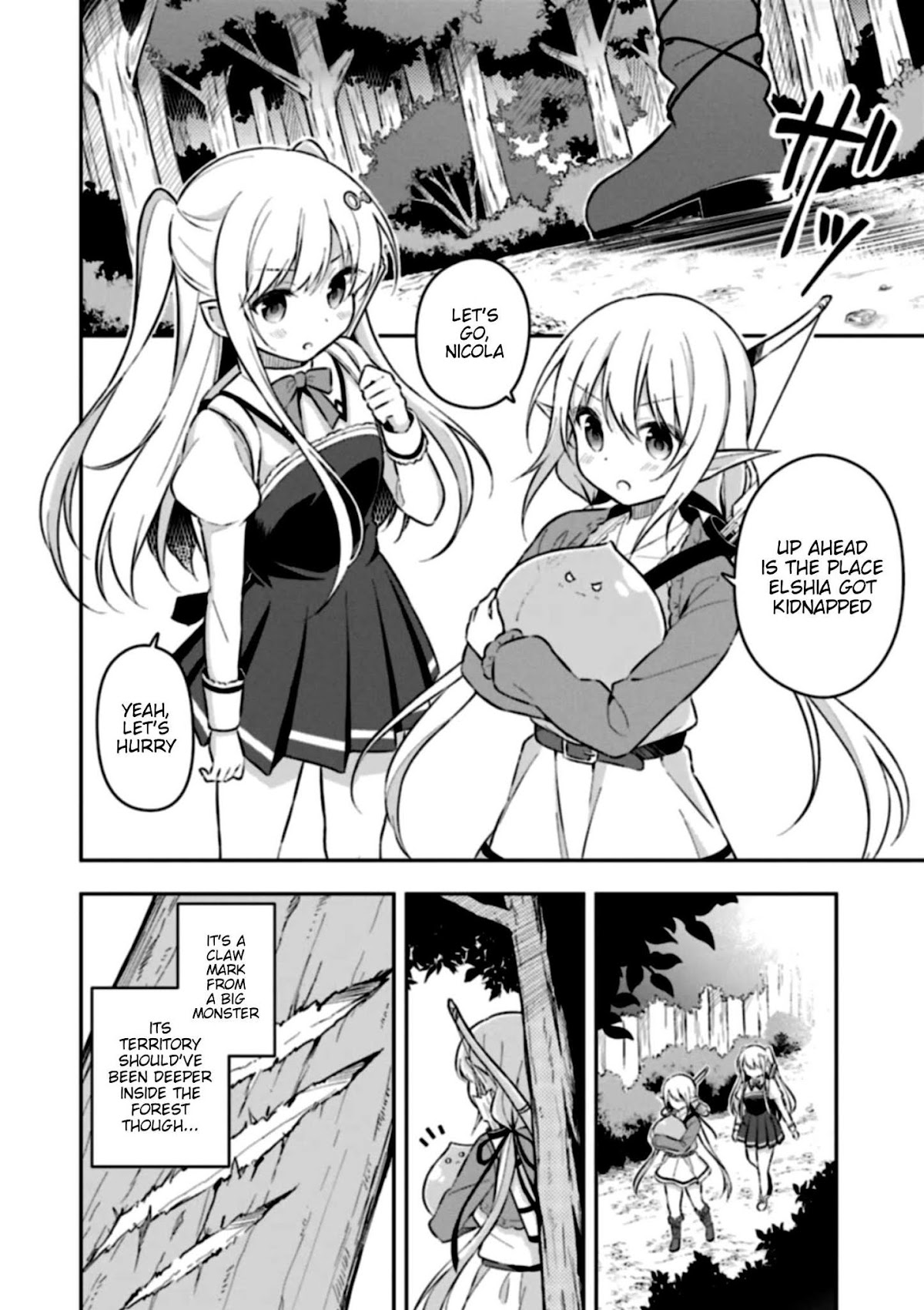 Slime Reincarnation. The Great Sage is Hugged by His Adopted Elf Daughter Chapter 3 page 10 - Chapter 3