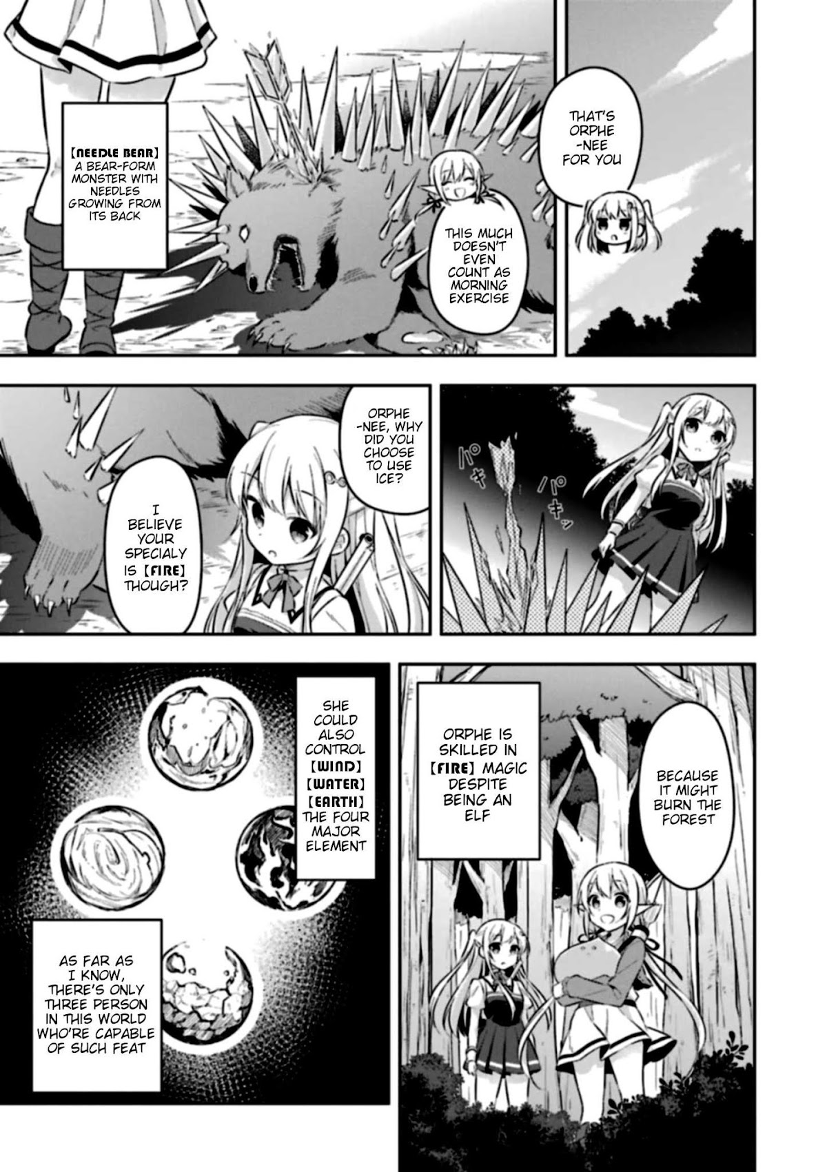 Slime Reincarnation. The Great Sage is Hugged by His Adopted Elf Daughter Chapter 3 page 13 - Chapter 3