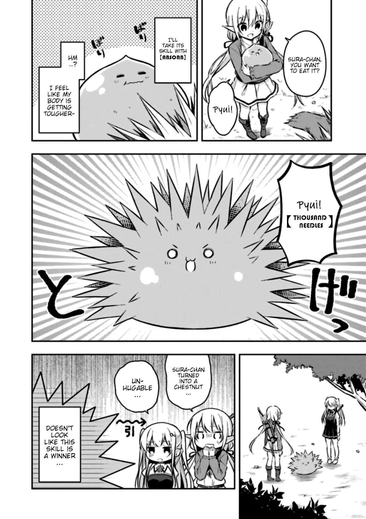 Slime Reincarnation. The Great Sage is Hugged by His Adopted Elf Daughter Chapter 3 page 14 - Chapter 3