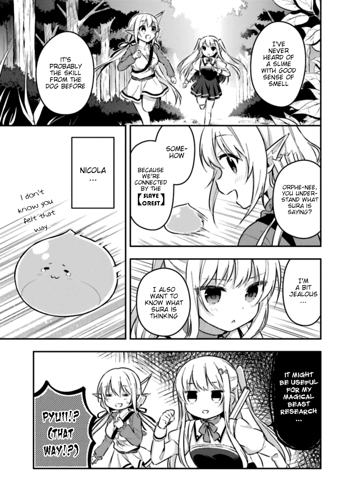 Slime Reincarnation. The Great Sage is Hugged by His Adopted Elf Daughter Chapter 3 page 19 - Chapter 3