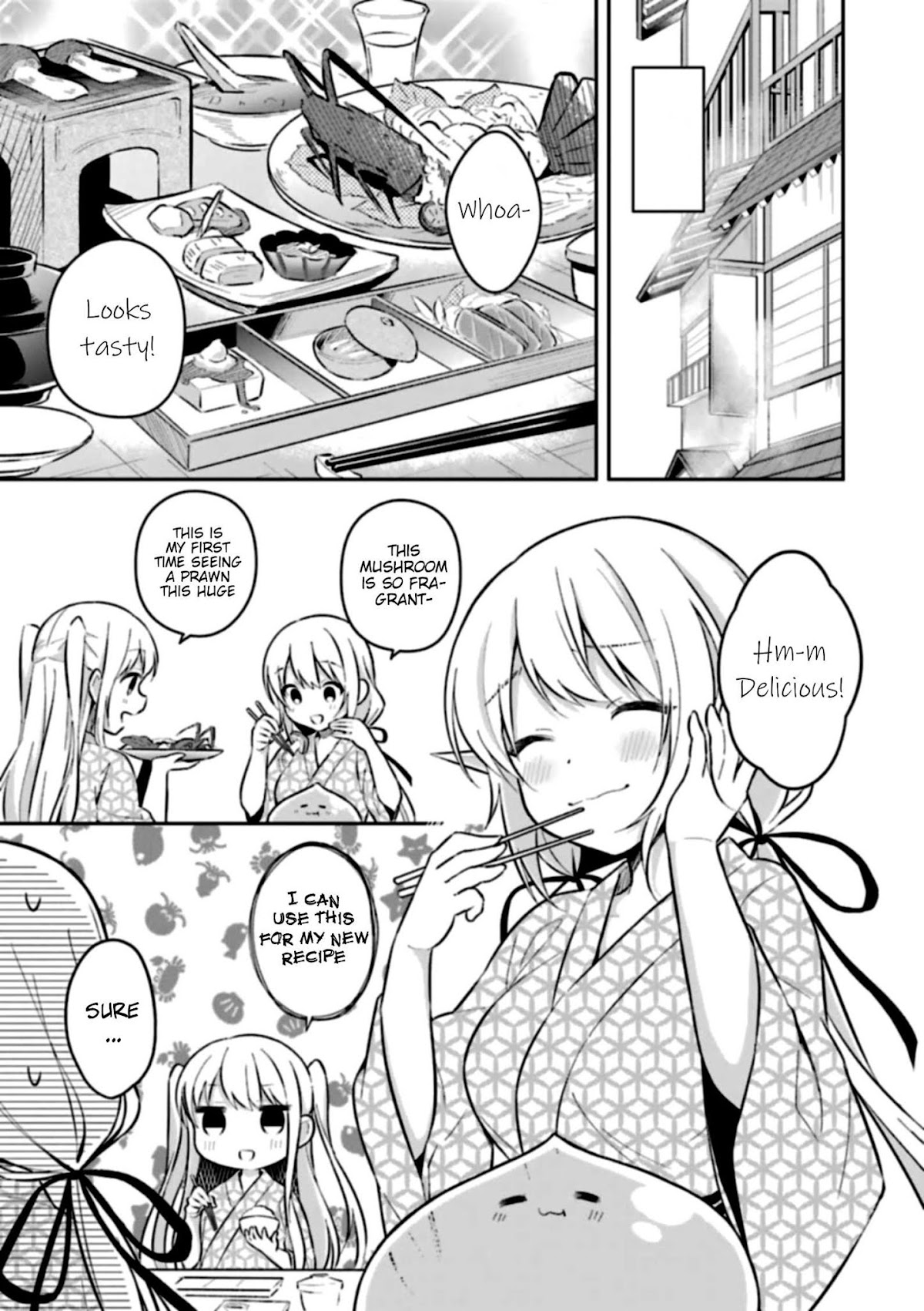 Slime Reincarnation. The Great Sage is Hugged by His Adopted Elf Daughter Chapter 3 page 3 - Chapter 3