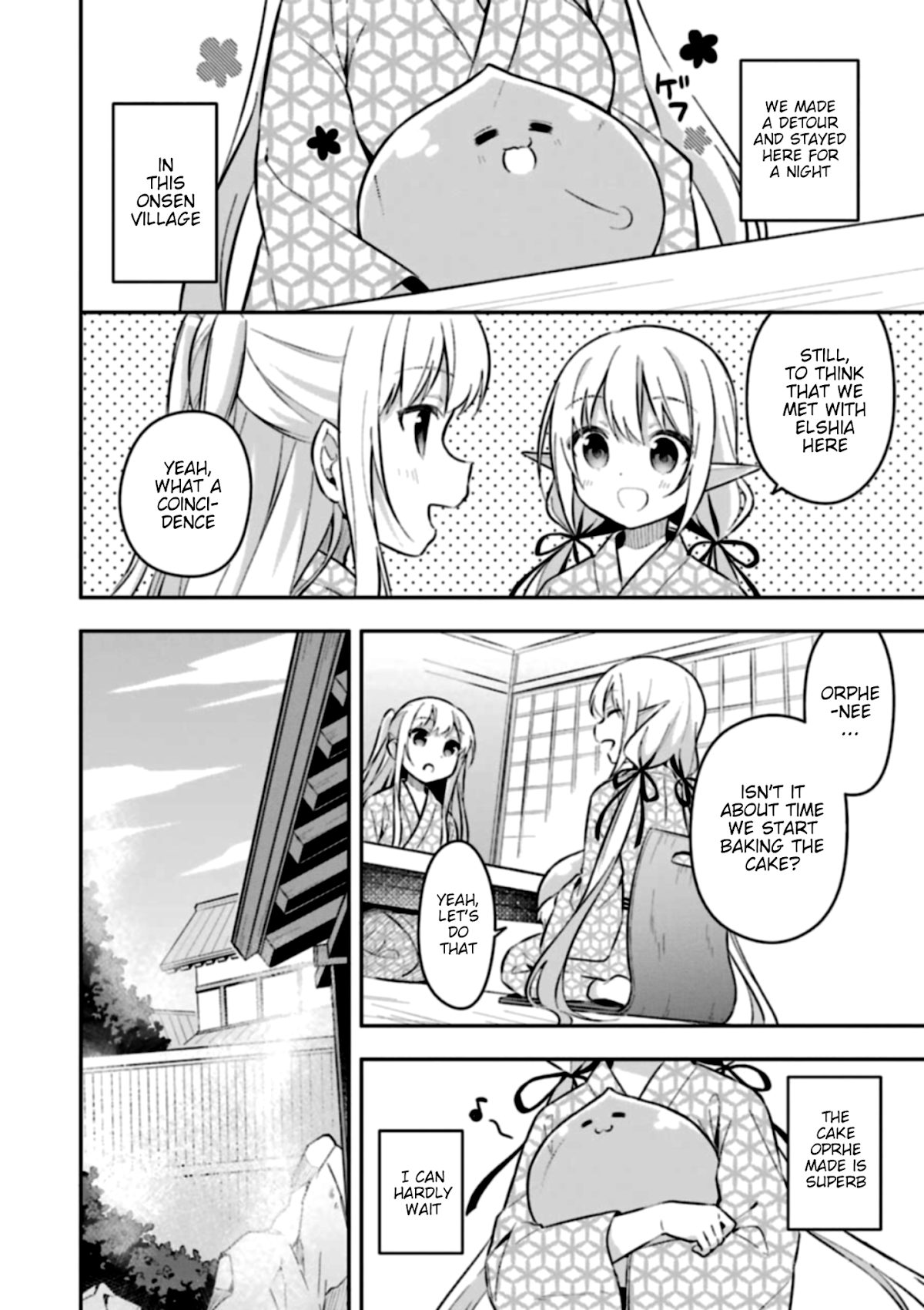 Slime Reincarnation. The Great Sage is Hugged by His Adopted Elf Daughter Chapter 3 page 4 - Chapter 3