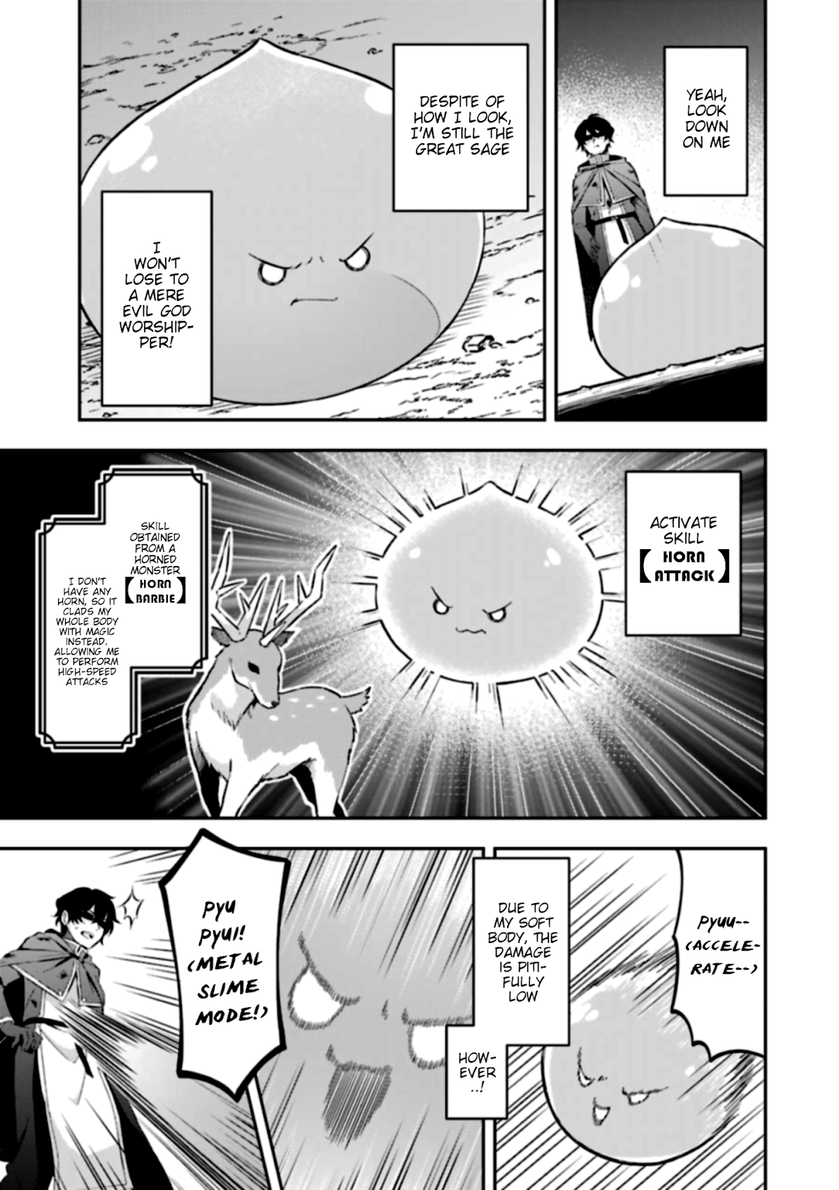 Slime Reincarnation. The Great Sage is Hugged by His Adopted Elf Daughter Chapter 4 page 14 - Chapter 4