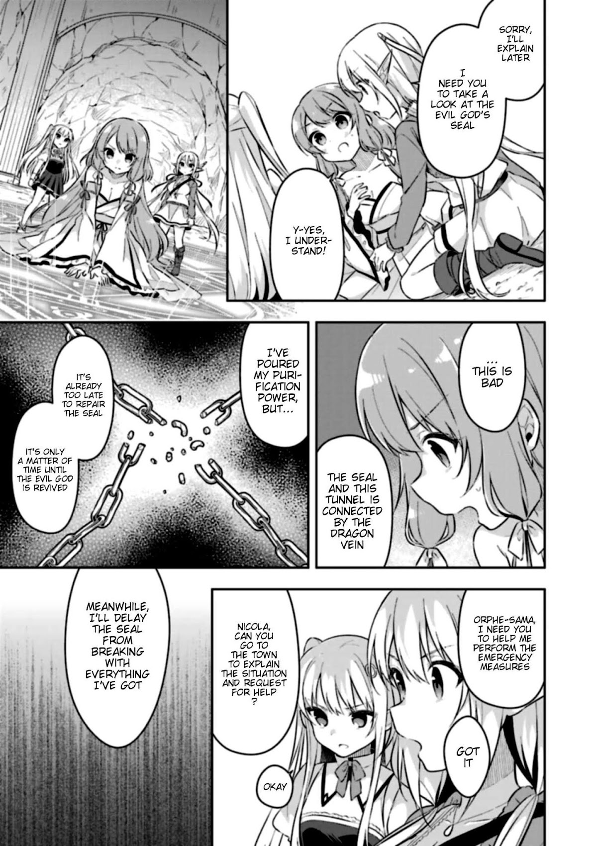 Slime Reincarnation. The Great Sage is Hugged by His Adopted Elf Daughter Chapter 4 page 26 - Chapter 4