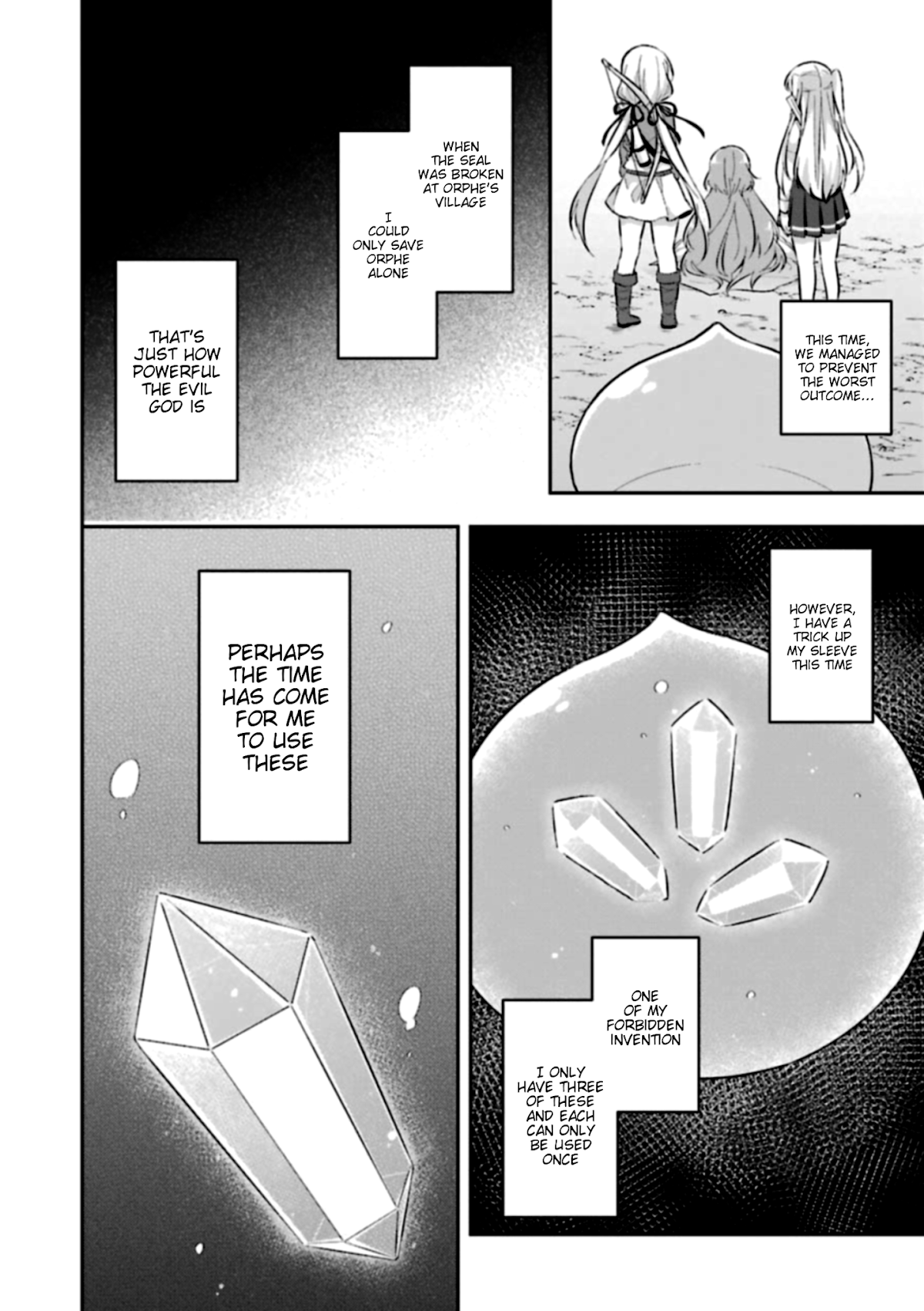Slime Reincarnation. The Great Sage is Hugged by His Adopted Elf Daughter Chapter 4 page 27 - Chapter 4