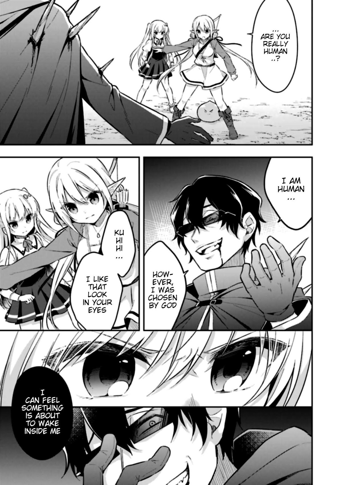 Slime Reincarnation. The Great Sage is Hugged by His Adopted Elf Daughter Chapter 4 page 8 - Chapter 4