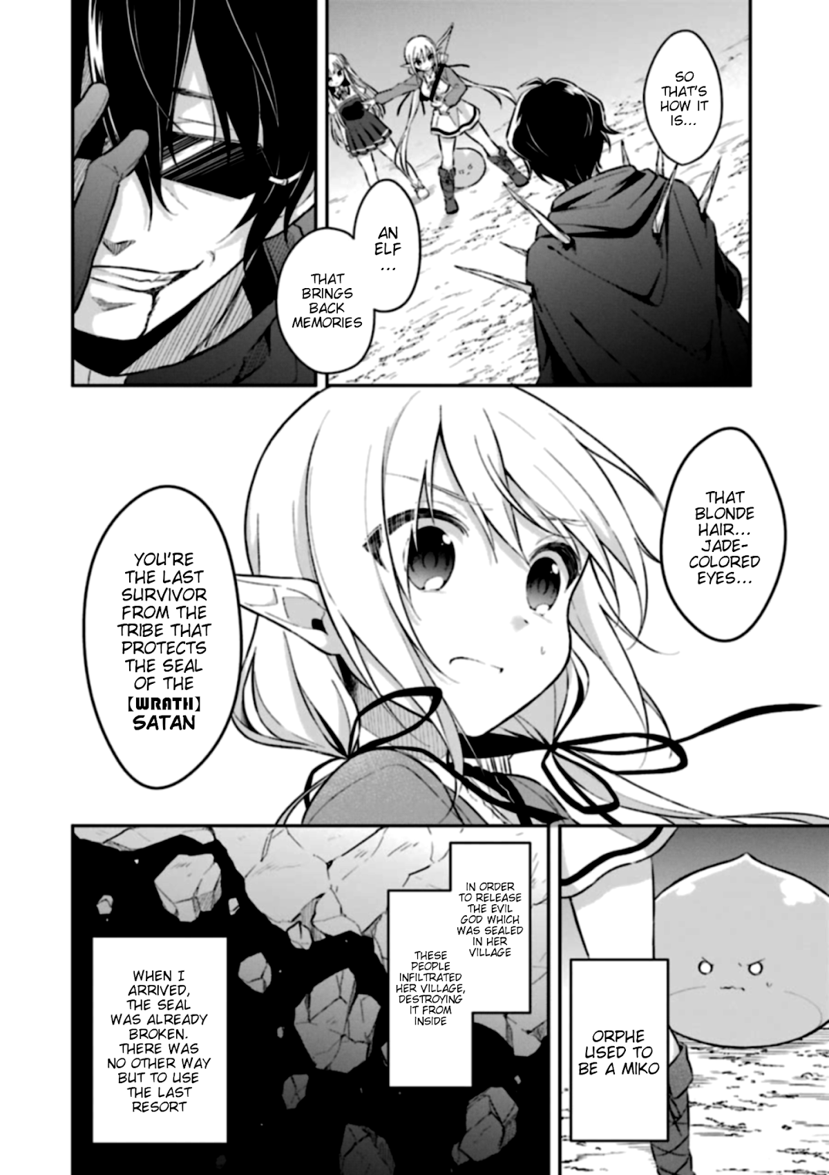 Slime Reincarnation. The Great Sage is Hugged by His Adopted Elf Daughter Chapter 4 page 9 - Chapter 4
