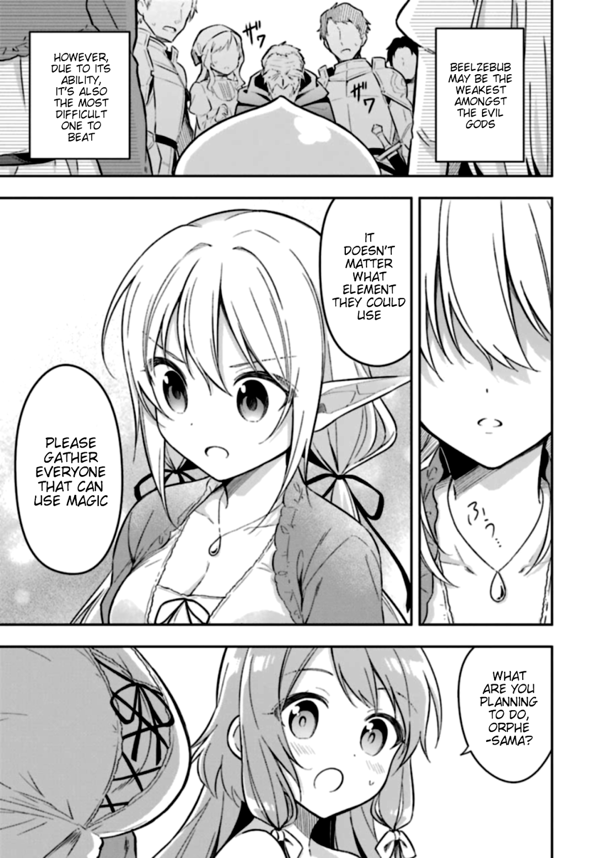 Slime Reincarnation. The Great Sage is Hugged by His Adopted Elf Daughter Chapter 5 page 11 - Chapter 5