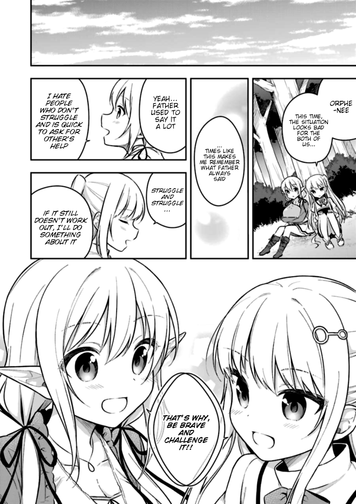Slime Reincarnation. The Great Sage is Hugged by His Adopted Elf Daughter Chapter 5 page 26 - Chapter 5