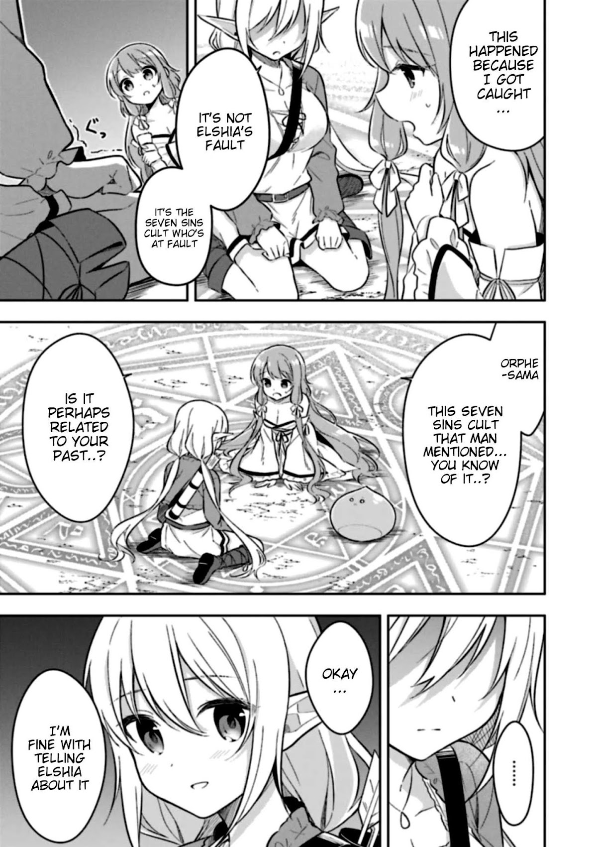 Slime Reincarnation. The Great Sage is Hugged by His Adopted Elf Daughter Chapter 5 page 3 - Chapter 5