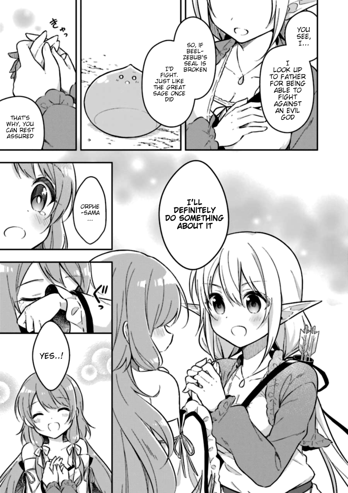 Slime Reincarnation. The Great Sage is Hugged by His Adopted Elf Daughter Chapter 5 page 7 - Chapter 5