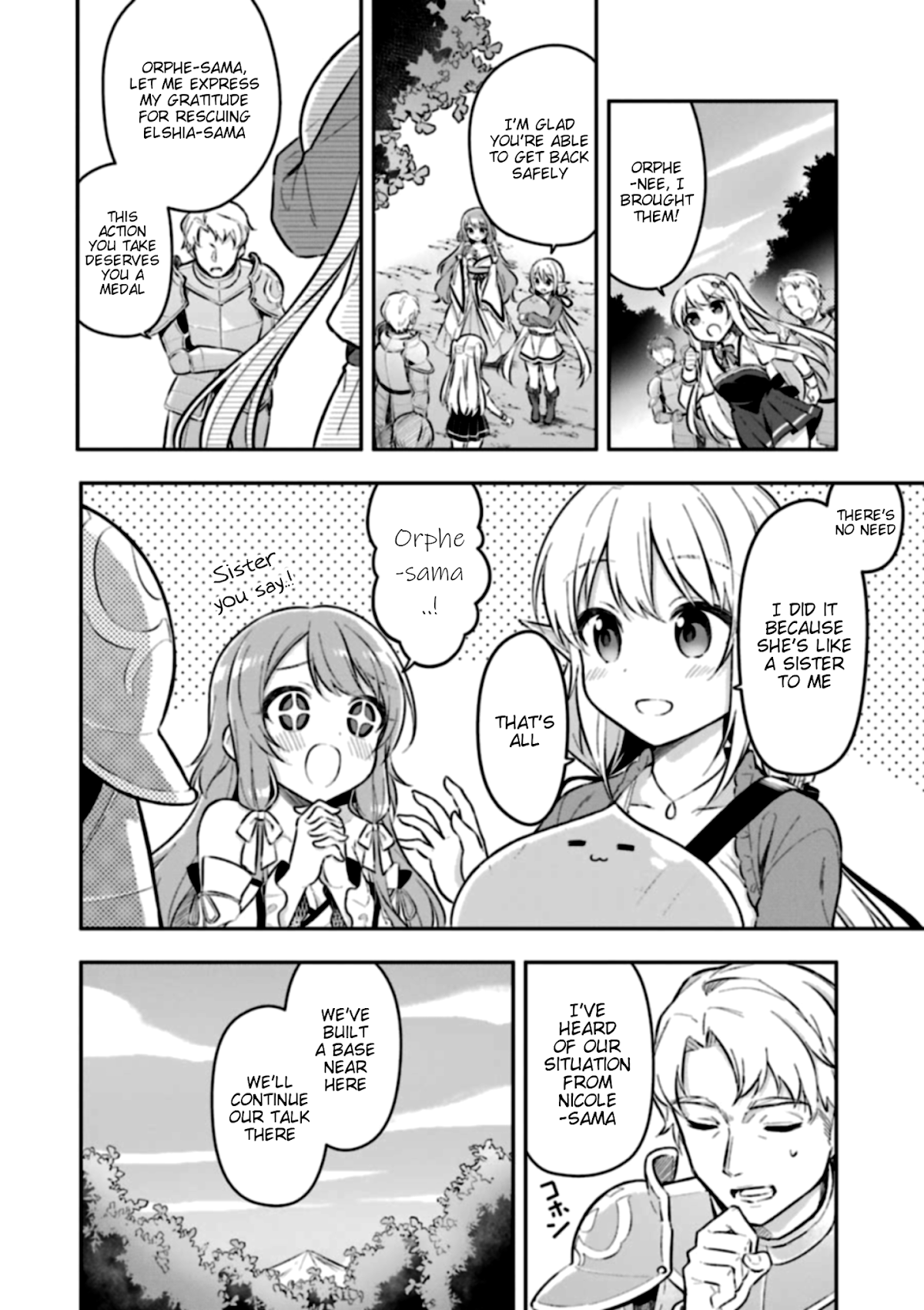 Slime Reincarnation. The Great Sage is Hugged by His Adopted Elf Daughter Chapter 5 page 8 - Chapter 5