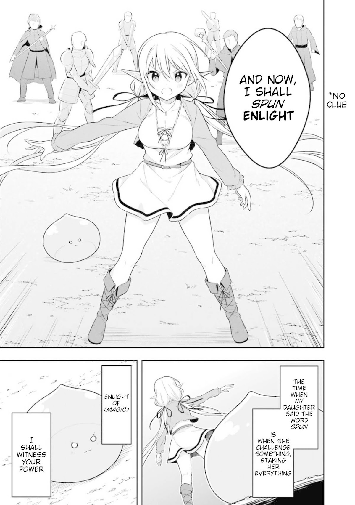 Slime Reincarnation. The Great Sage is Hugged by His Adopted Elf Daughter Chapter 6 page 21 - Chapter 6