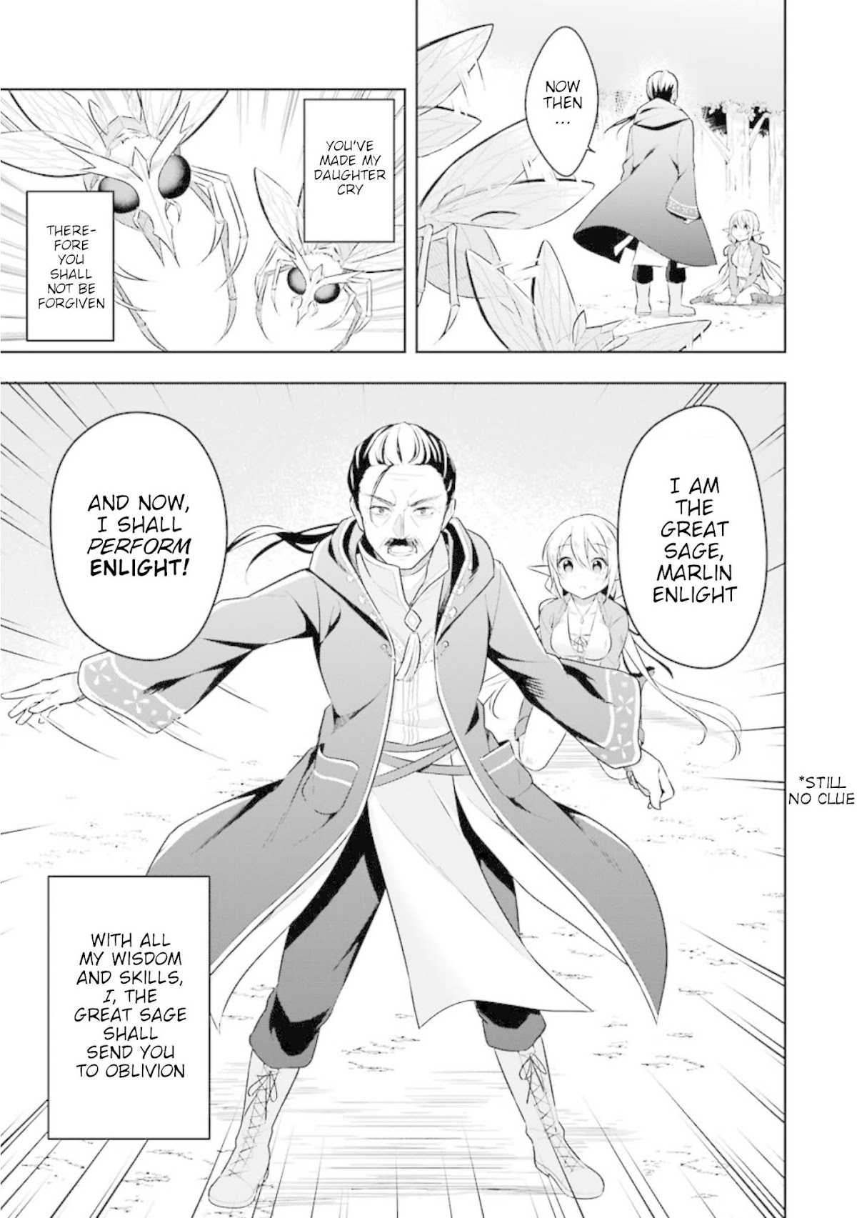 Slime Reincarnation. The Great Sage is Hugged by His Adopted Elf Daughter Chapter 6 page 33 - Chapter 6