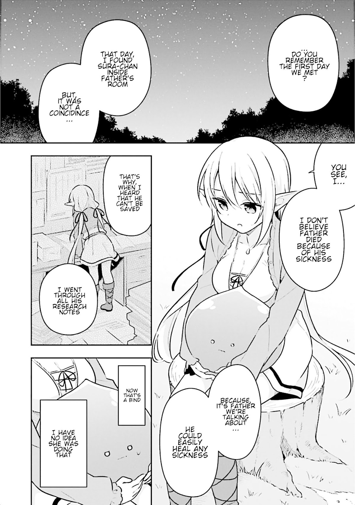 Slime Reincarnation. The Great Sage is Hugged by His Adopted Elf Daughter Chapter 8 page 23 - Chapter 8