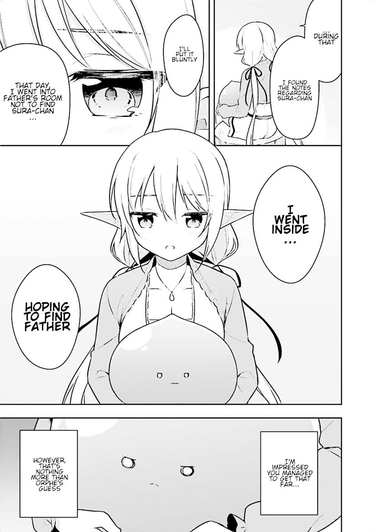 Slime Reincarnation. The Great Sage is Hugged by His Adopted Elf Daughter Chapter 8 page 24 - Chapter 8