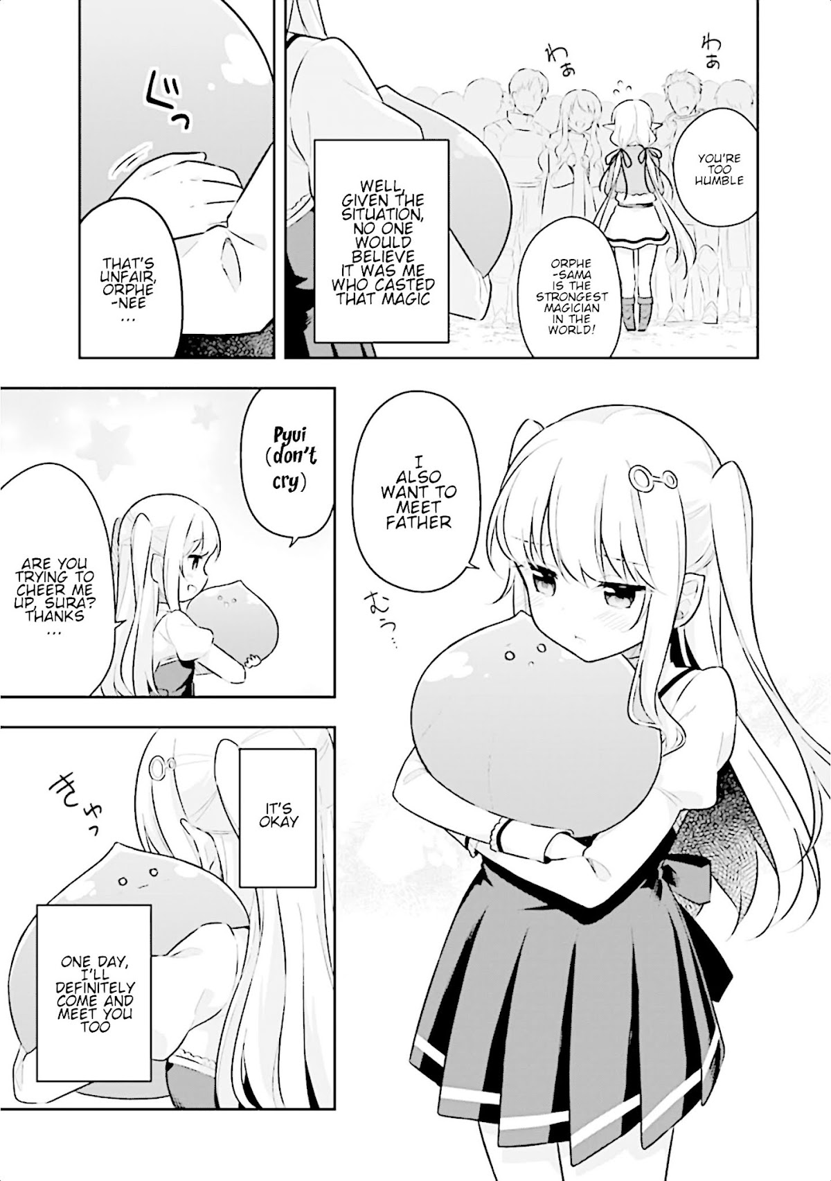 Slime Reincarnation. The Great Sage is Hugged by His Adopted Elf Daughter Chapter 8 page 6 - Chapter 8