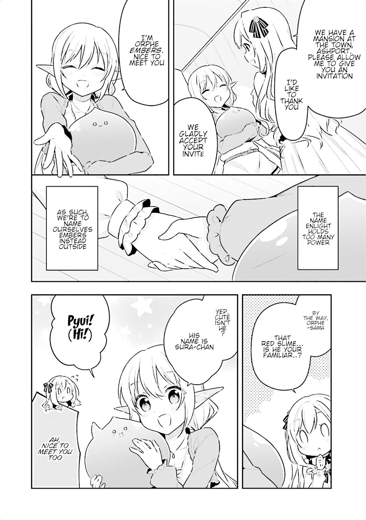 Slime Reincarnation. The Great Sage is Hugged by His Adopted Elf Daughter Chapter 9 page 14 - Chapter 9