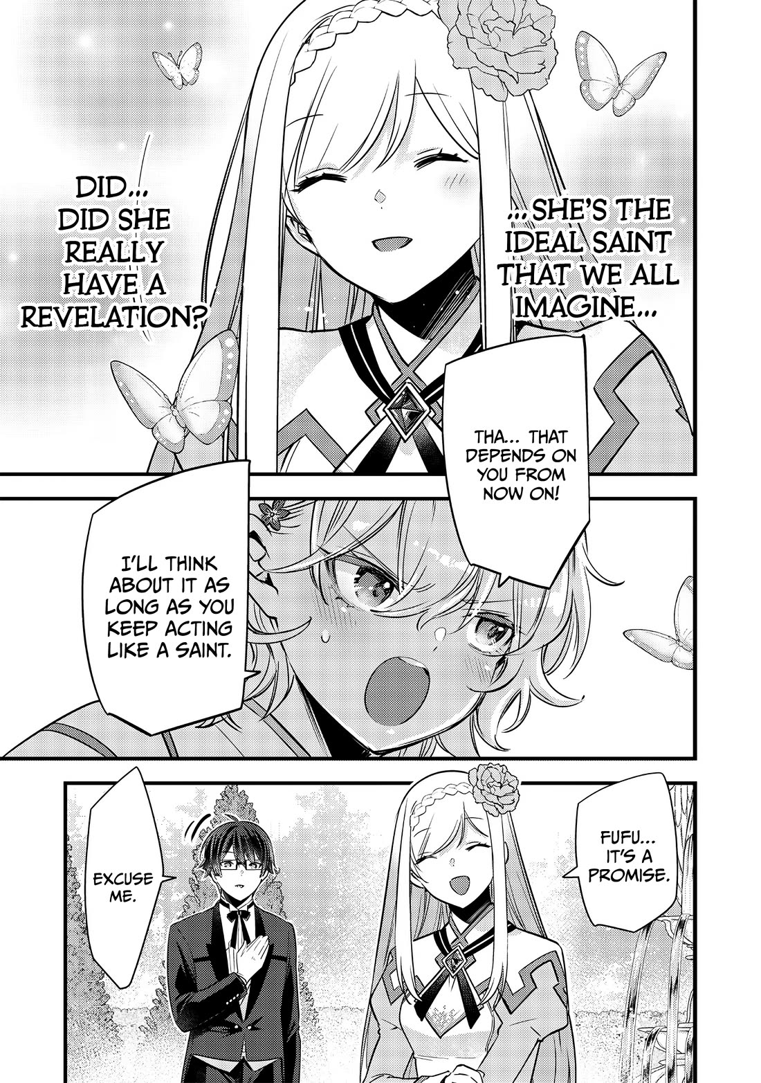 Slime Saint Chapter 11 page 20 - Chapter 11: Eventually Becomes a Butterfly and Flutters Away