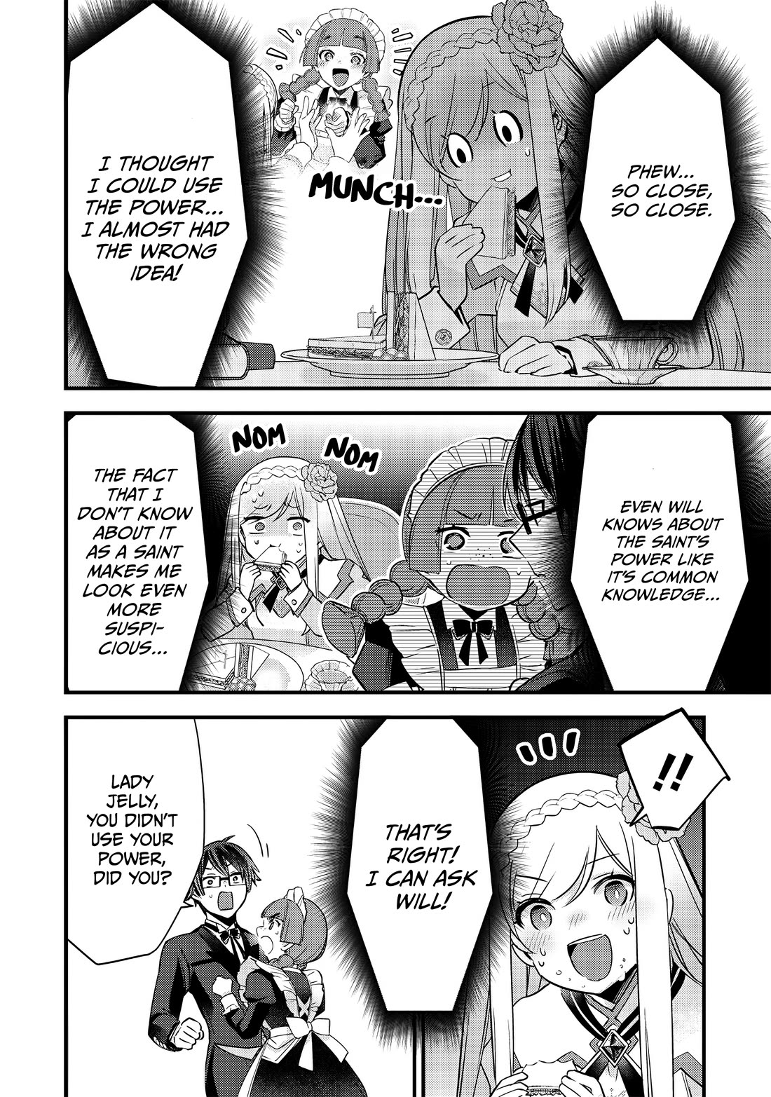 Slime Saint Chapter 9 page 11 - Chapter 9: A Tea Party Invitation