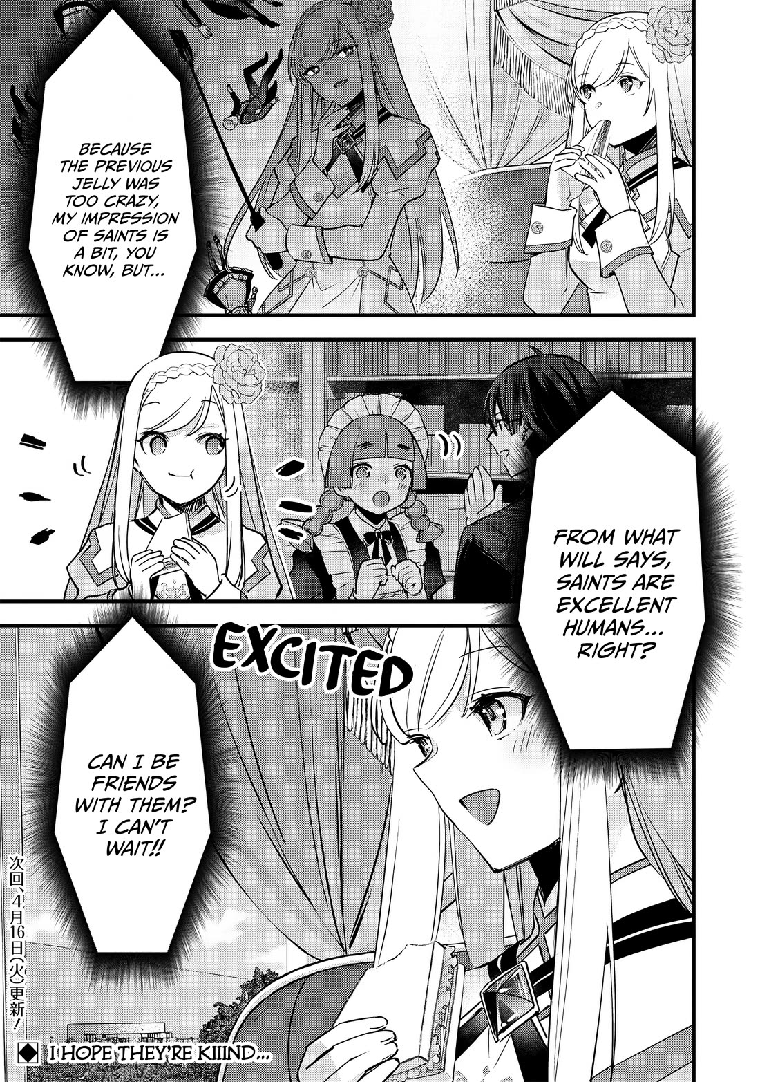 Slime Saint Chapter 9 page 24 - Chapter 9: A Tea Party Invitation