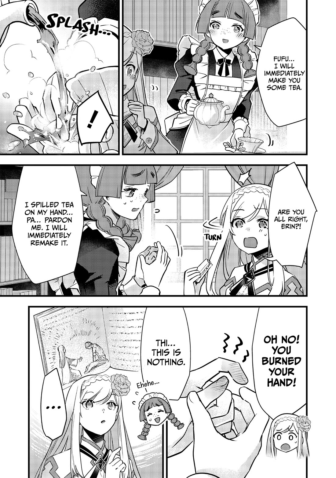 Slime Saint Chapter 9 page 6 - Chapter 9: A Tea Party Invitation
