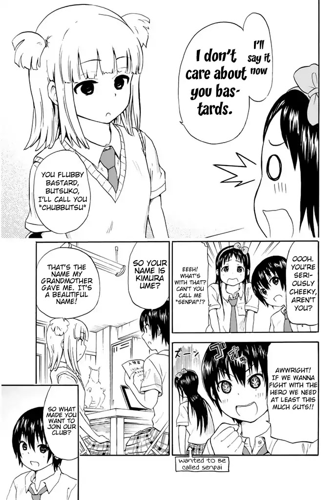 Slime-san to Yuusha Kenkyuubu Chapter 5 page 3 - Chapter 5: Chimera-san never smiles