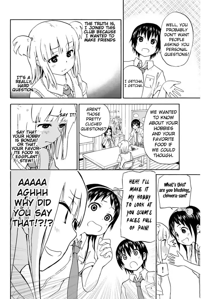 Slime-san to Yuusha Kenkyuubu Chapter 5 page 6 - Chapter 5: Chimera-san never smiles