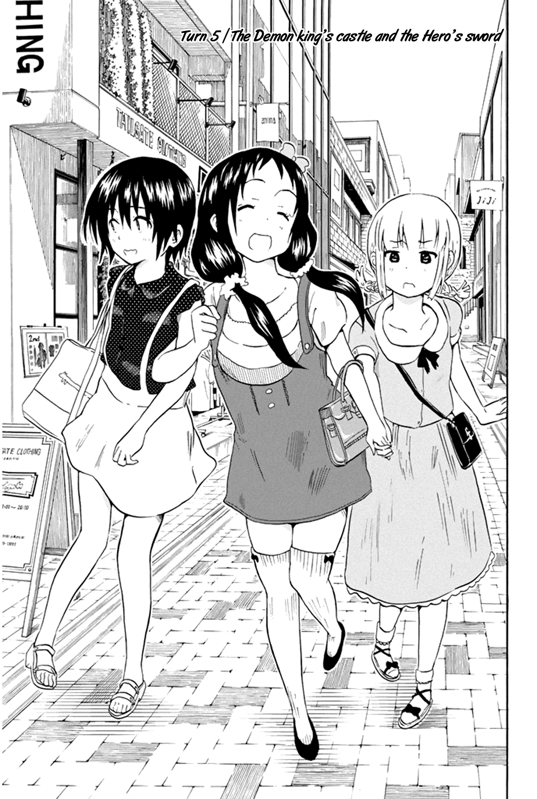 Slime-san to Yuusha Kenkyuubu Chapter 7 page 1 - Chapter 7: The Demon King's castle and the Hero's sword