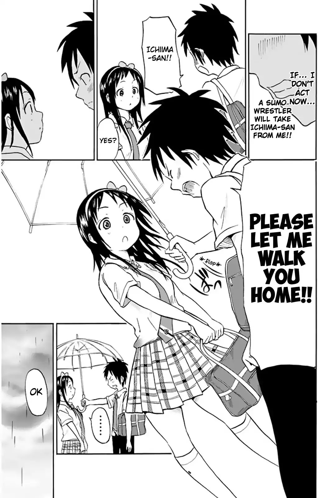 Slime-san to Yuusha Kenkyuubu Chapter 8 page 11 - Chapter 8: A boy and a girl getting wet in the rain