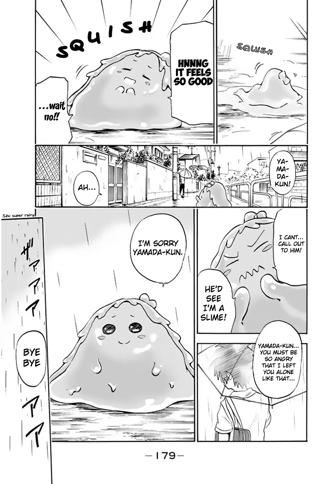 Slime-san to Yuusha Kenkyuubu Chapter 8 page 15 - Chapter 8: A boy and a girl getting wet in the rain